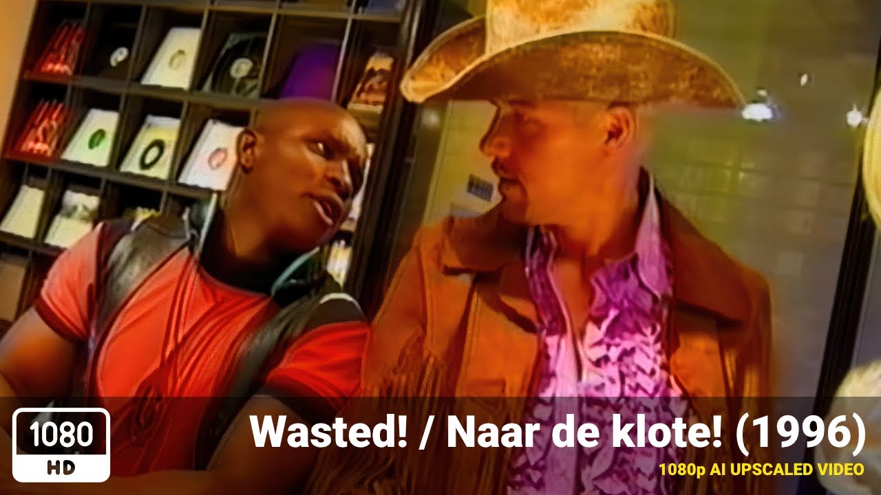 Naar de Klote! / Wasted! (1996) [1080p HD AI Upscaled]
