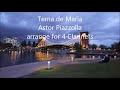 Tema de Maria Astor Piazzolla arrange for 4 Clarinets
