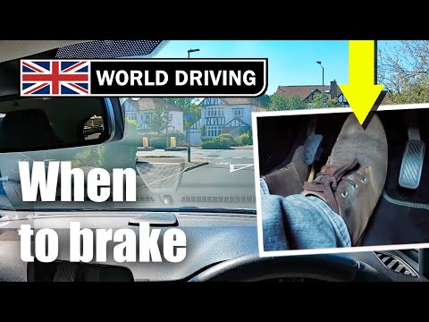 How To Approach Junctions & Turns - When to Brake & Make Them Easier