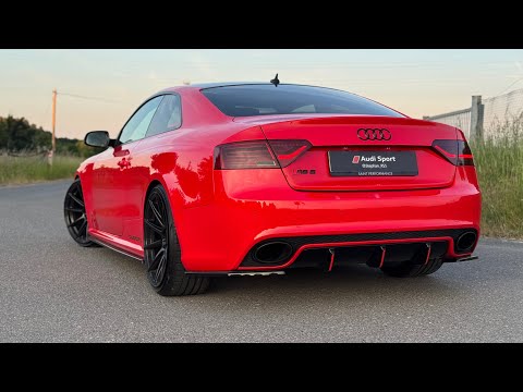 Audi RS5 4.2 V8 REVIEW on AUTOBAHN // BETTER than E92 M3!?