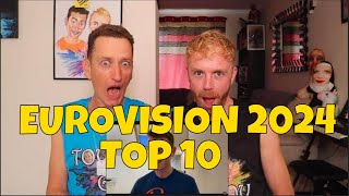 EUROVISION 2024 - TOP 10