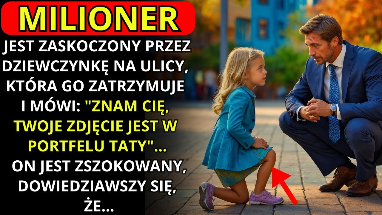 MAŁA DZIEWCZYNKA MÓWI DO MILIONERA: '"NAM CIĘ, TWOJE ZDJĘCIE JEST W PORTFELU TATY"...