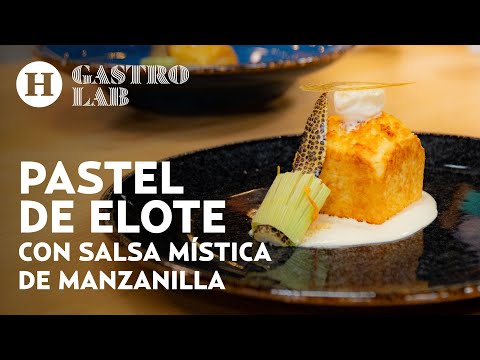 Elabora un PASTEL DE ELOTE con un toque de MANZANILLA | Recetas de postres