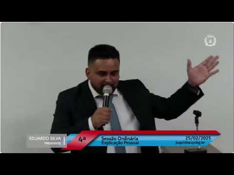 A MELHOR TRIBUNA DA 4ª SESSÃO ORDINÁRIA VAI PARA O PRESIDENTE DA CÂMARA EDUARDO
