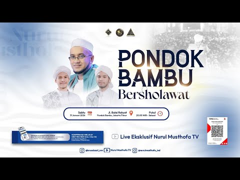 🔴 LIVE | PONDOK BAMBU BERSHOLAWAT | Jl,Balai Rakyat Pd.Bambu Jak-Tim  | 31 Januari 2026