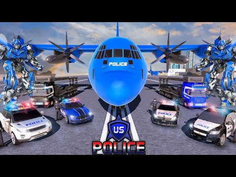 US Police Robot Transportation Simulator Game Unlocked Part 1 6 - Android Gameplay