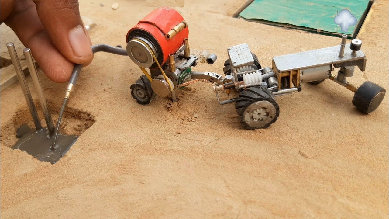 diy tractor construction machine  part 4
