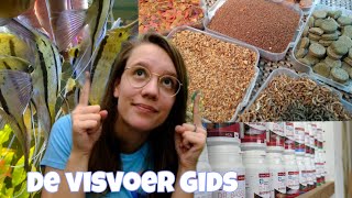 VOERGIDS: WELK voer is GOED + WAAROM eten VISSEN NIET? //Nickey//
