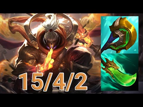 Jax Top VS Gnar | KR Challenger Patch 13.7