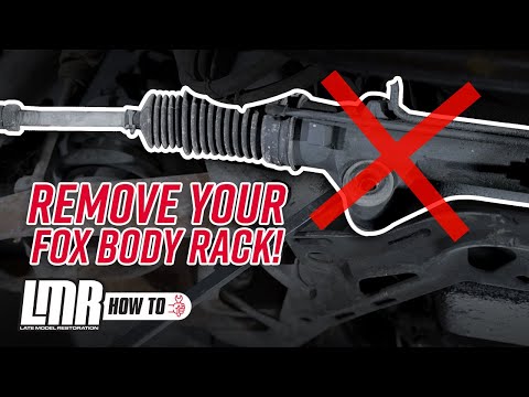 How To Remove Power Steering Rack | Fox Body Mustang (79-93)