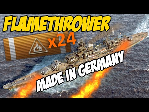 Almost lost : Hindenburg 331k damage 3.1 base exp - World of Warships