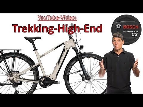 Conway Cairon T600 High-End-E-Bike mit Fernlicht - Bosch CX 85Nm