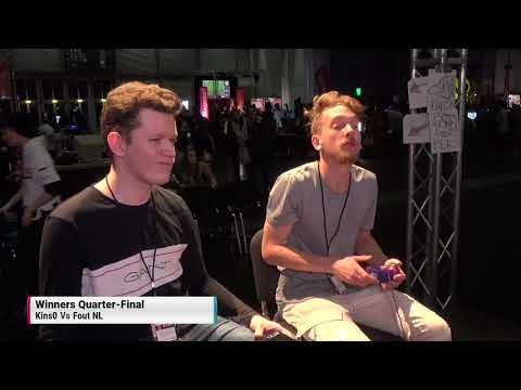 VCA19 - Kins0 (Falco) Vs. Fout NL (Peach) - Winners Quarter-Final - Melee Singles