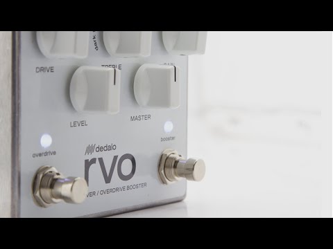 Dedalo REVOLVER - Overdrive Booster (RVO-3) - Effect Pedal