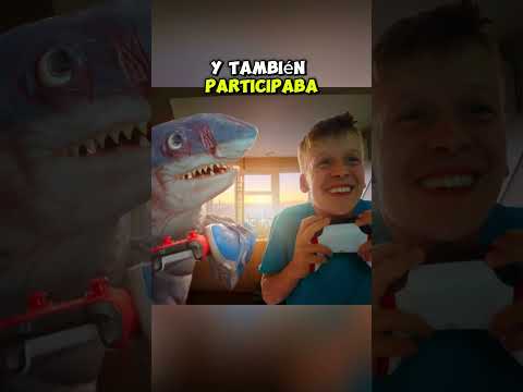 Adoptó a un tiburón... y terminó comiéndoselo 😢🦈 #youtubeshorts