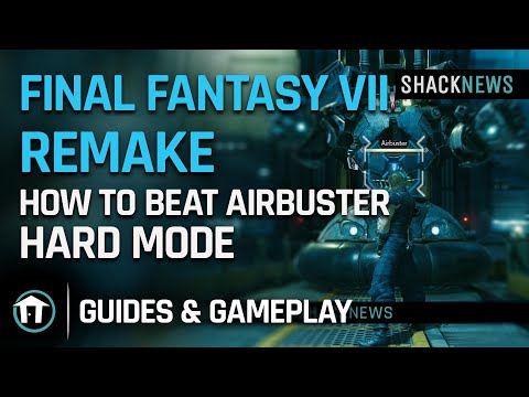 Final Fantasy 7 Remake - How to Beat Airbuster - Hard Mode