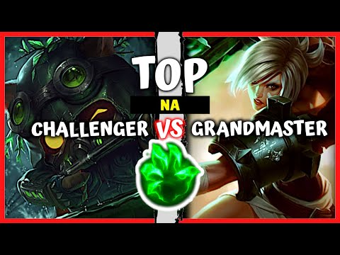 Challenger Teemo Top vs GM One Trick Riven - NA Rank S11