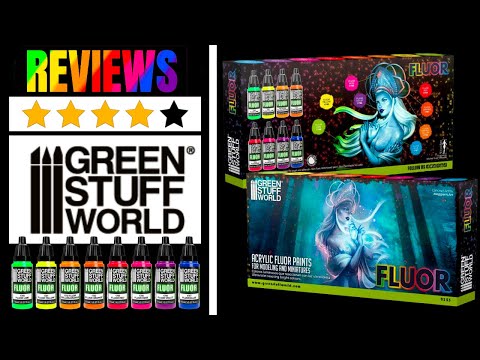 To the point Green Stuff World All Fluorescent Paints and Paint Set Review