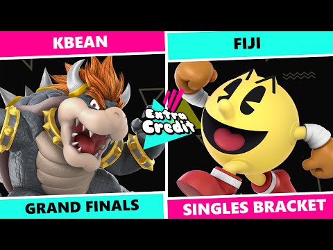 Extra Credit #79: Grand Finals - KBean (Bowser) Vs Fiji (Pac-Man) SSBU Singles