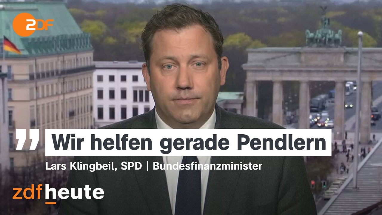 Fuel relief package: Klingbeil announces 