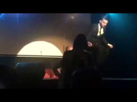 Blue Christmas - By Michael Bublé tribute act Luke  (JUMPS off stage to have a photo with a fan)!!!