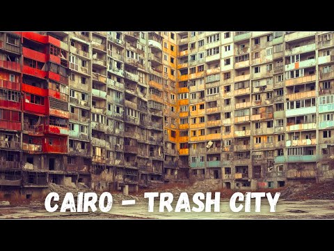 Inside Cairo's SLUM Filled with GARBAGE | Cairo Egypt Walking Tour in 4K