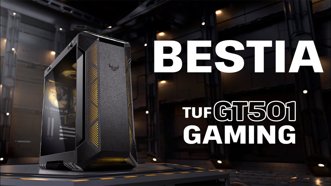 BESTIA GAMER FUTURISTA. Review Gabinete ASUS TUF GT501