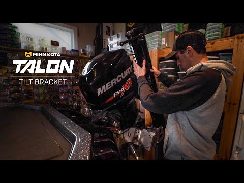 Talon Tilt Bracket Benefits from Glenn Walker | Minn Kota