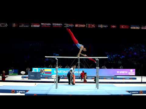ERKHEMBAYAR Usukhbayar (MGL)_2023 Artistic Worlds, Antwerp (BEL)_Qualifications_Parallel Bars