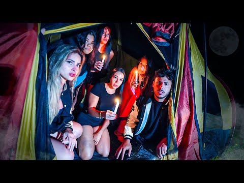 HISTORIA DE TERROR NA BARRACA COM AS MENINAS #13