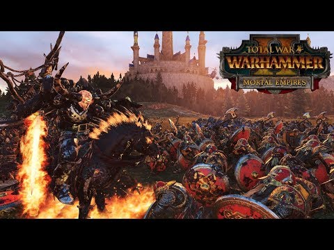 Mortal Empires Free For All! - Chaos, Greenskins, Beastmen, Dwarfs - Total War Warhammer 2 Gameplay
