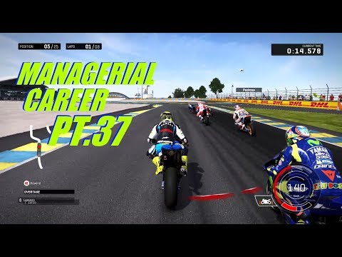 Managerial Career Pt.37 Last Races With Honda | MotoGP 17