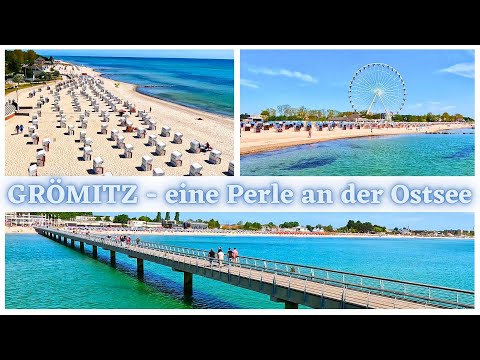 GRÖMITZ - a pearl on the Baltic Sea - one of the most beautiful beaches in Germany - Lübeck Bay