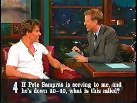 Kilborn's 5 Questions 2002.10.15 Patrick Swayze