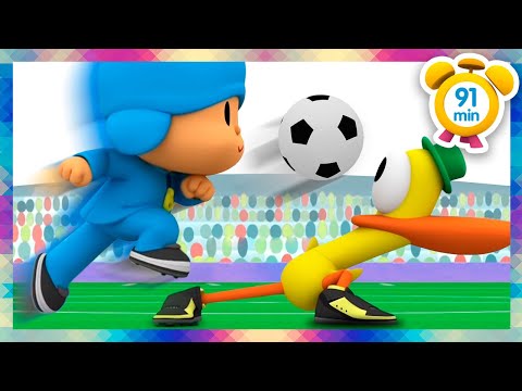 ⚽ POCOYO DEUTSCH - Fussball Weltmeisterschaf [ 91 minuten ] | CARTOONS und SERIEN für KINDER