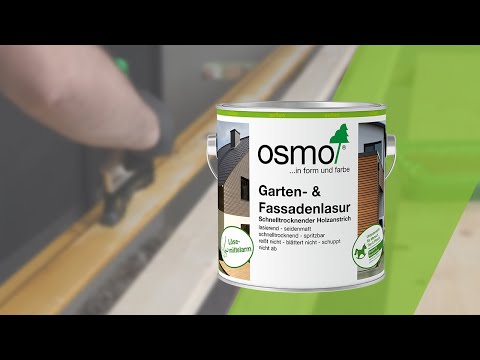 Garten- & Fassadenlasur - Schnell trocknend, langlebig und ideal für den Außenbereich.