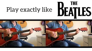 Baby It's You - Full guitar tutorial - The Beatles