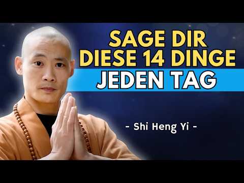 14 things you should tell yourself EVERY day – Shaolin Masters