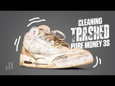 Learn how to deep clean all white shoes at home
