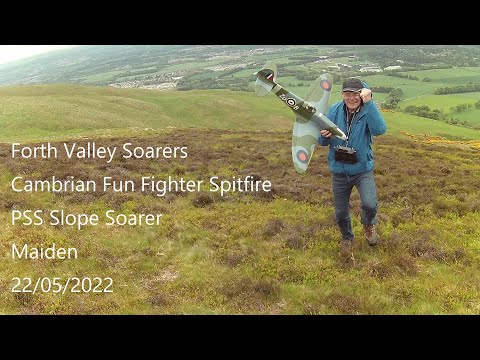 Cambrian Fun Fighter Spitfire PSS - Slope Soarer
