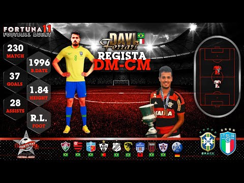 DAVI FERRARI (dm) Football Career 2008-21 Brasilia...