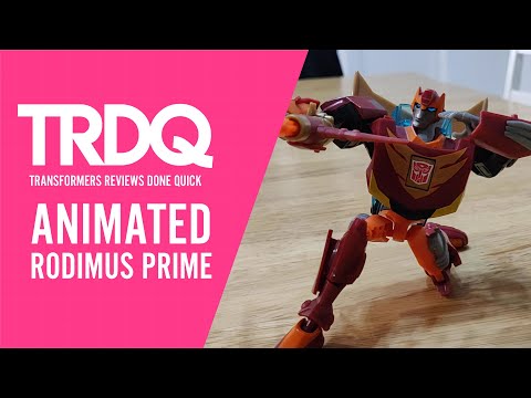TRDQ: Transformers Animated Rodimus Prime & Variants!