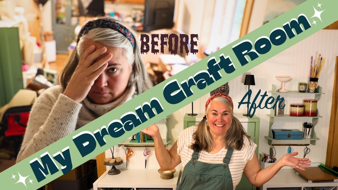 Ultimate Craft Room Makeover - The Final Reveal & Tour