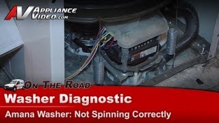 Amana Washer Repair: Not Spinning Correctly - Drive Belt