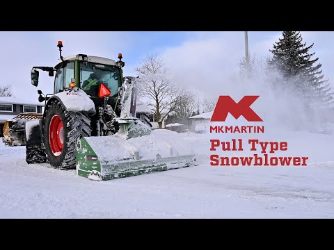 MK Martin Pull Type Snowblower - Performance Series