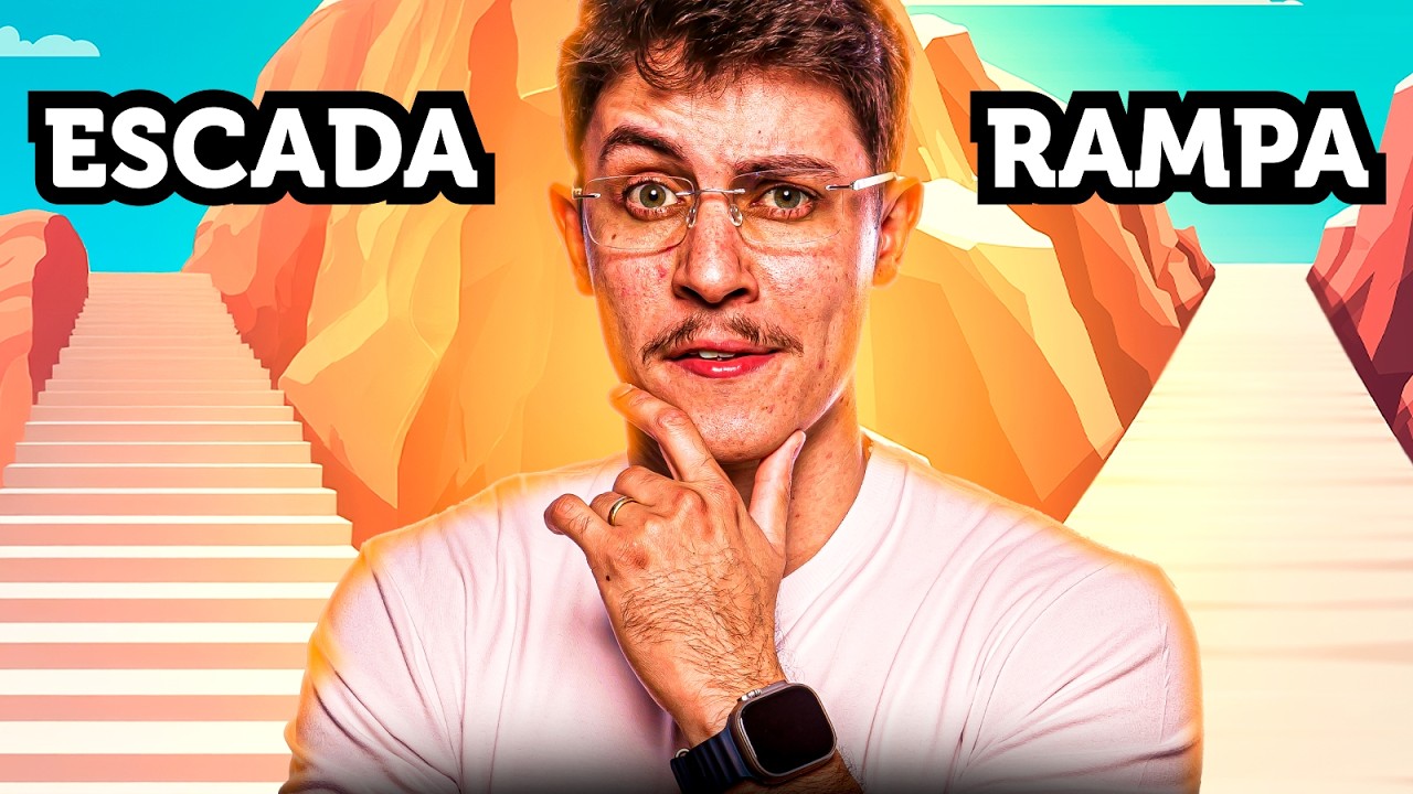 Escada ou Rampa: Qual Cansa Mais? (A Física Explica)