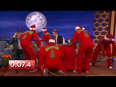 Conan's Holiday Pit Crew | CONAN on TBS
