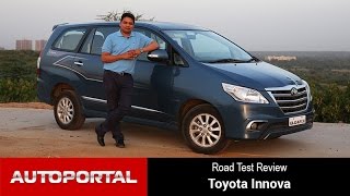 Toyota Innova Test Drive Review - Autoportal