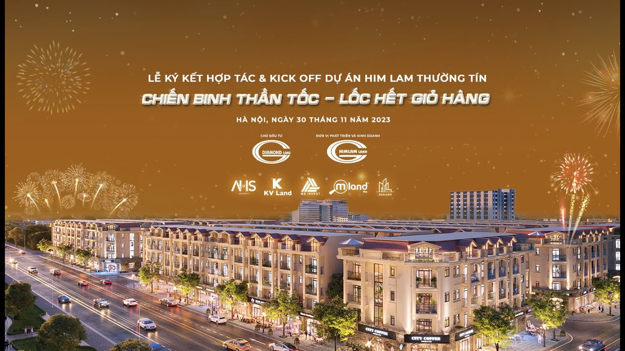 "TƯNG BỪNG KHÍ THẾ" TẠI LỄ KÝ KẾT HỢP TÁC VÀ KICK OFF DỰ ÁN HIM LAM THƯỜNG TÍN