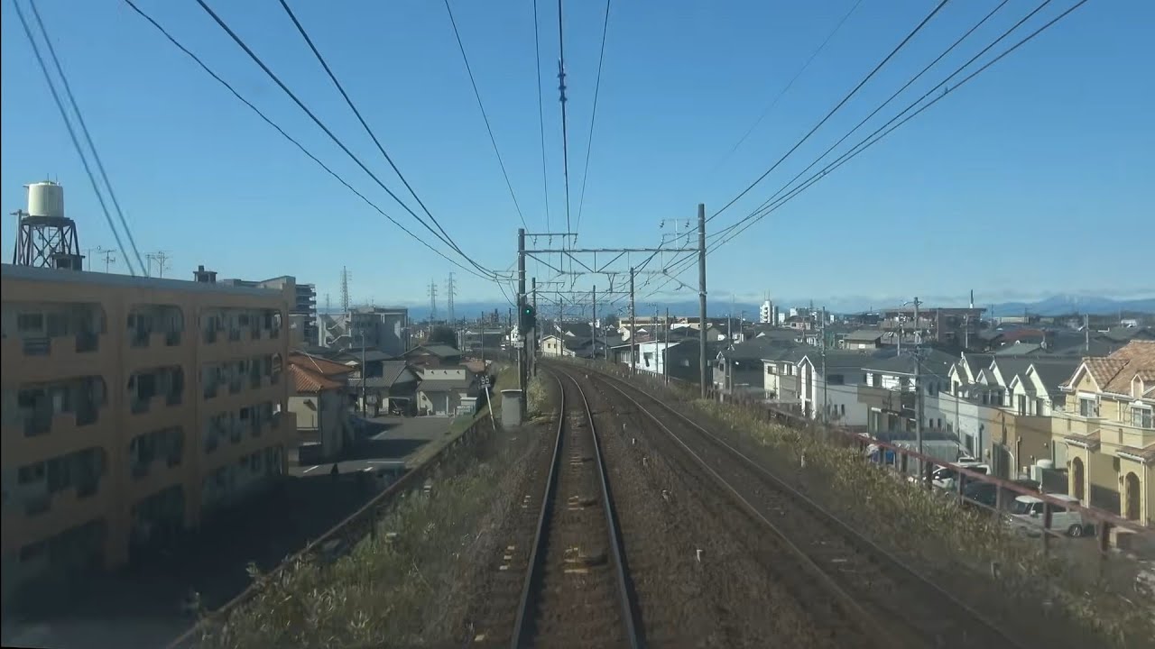 【4K前面展望】名鉄パノラマスーパー 新鵜沼〜豊橋（犬山線・名古屋本線）